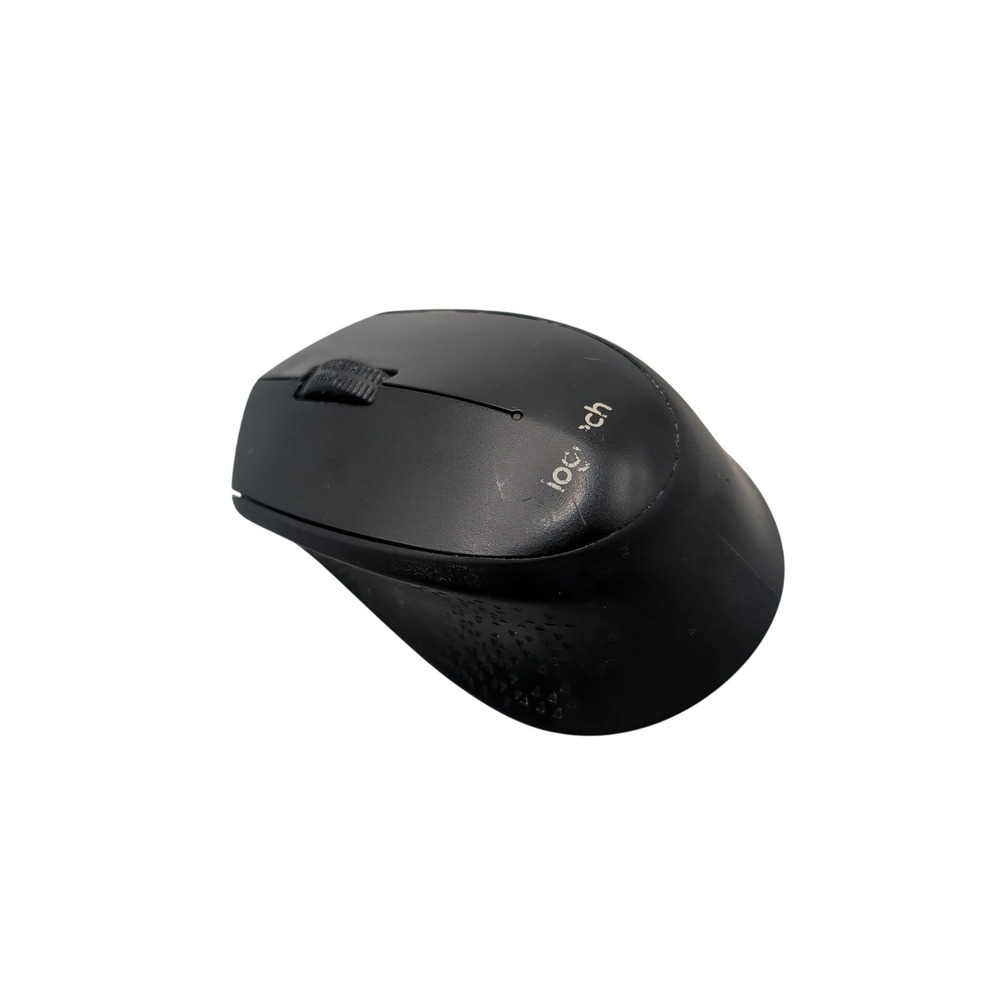 Logitech Wireless Mouse Black M330 Silent Plus Optical USB Receiver Plastic